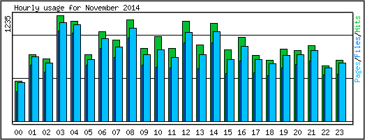 Hourly usage
