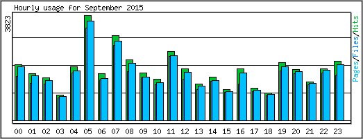 Hourly usage