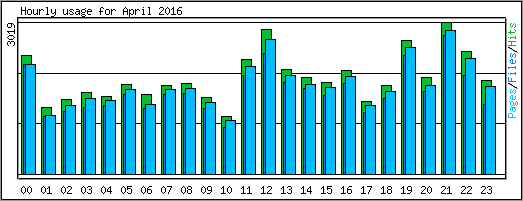 Hourly usage