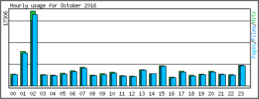 Hourly usage