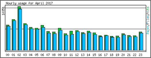 Hourly usage