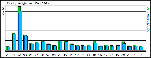 Hourly usage