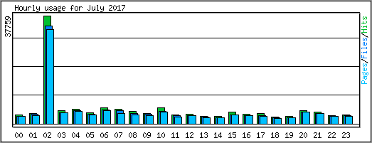 Hourly usage