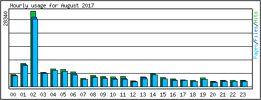 Hourly usage