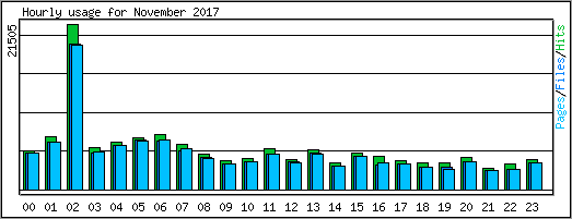 Hourly usage