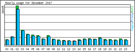 Hourly usage