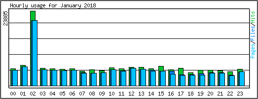 Hourly usage